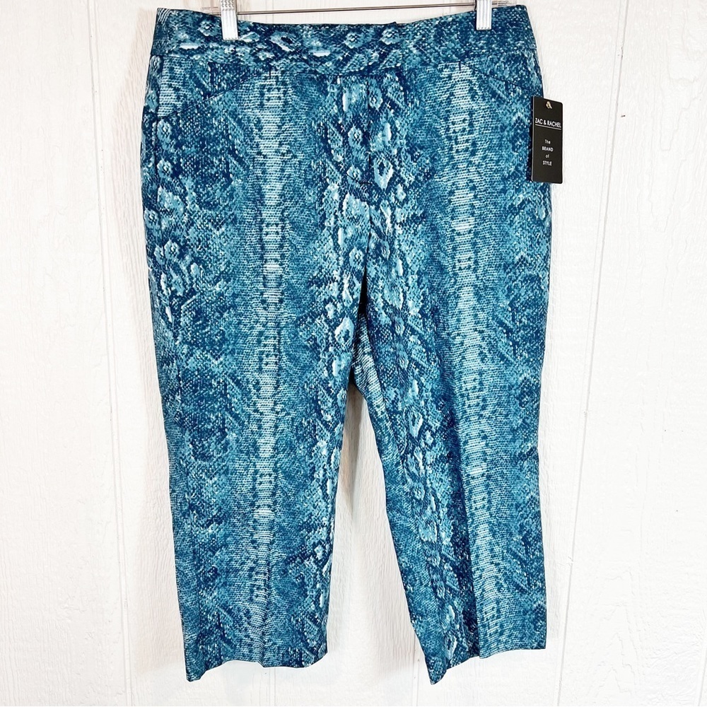 NEW Zac & Rachel Snake Print Pants Size 12